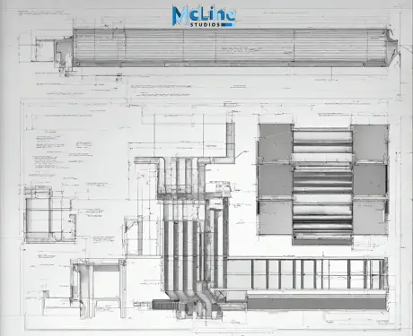 Duck Shop Drawings - McLine Studios