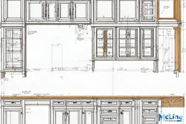 Cabinet Shop Drawing's Example