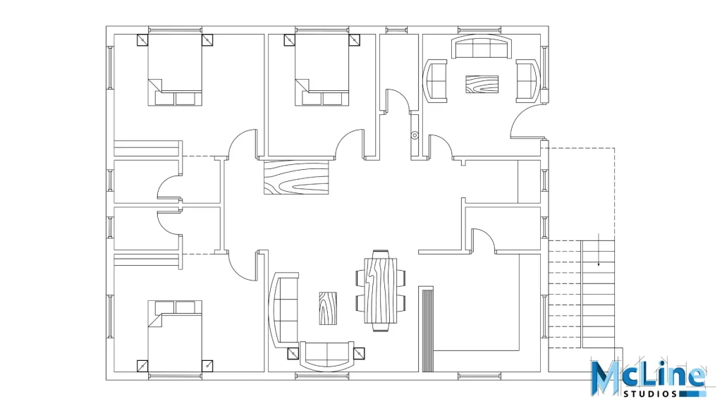 Floor Plan Drafting - McLine Studios