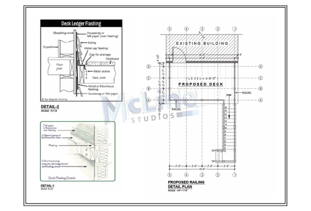 Deck Shop Drawings