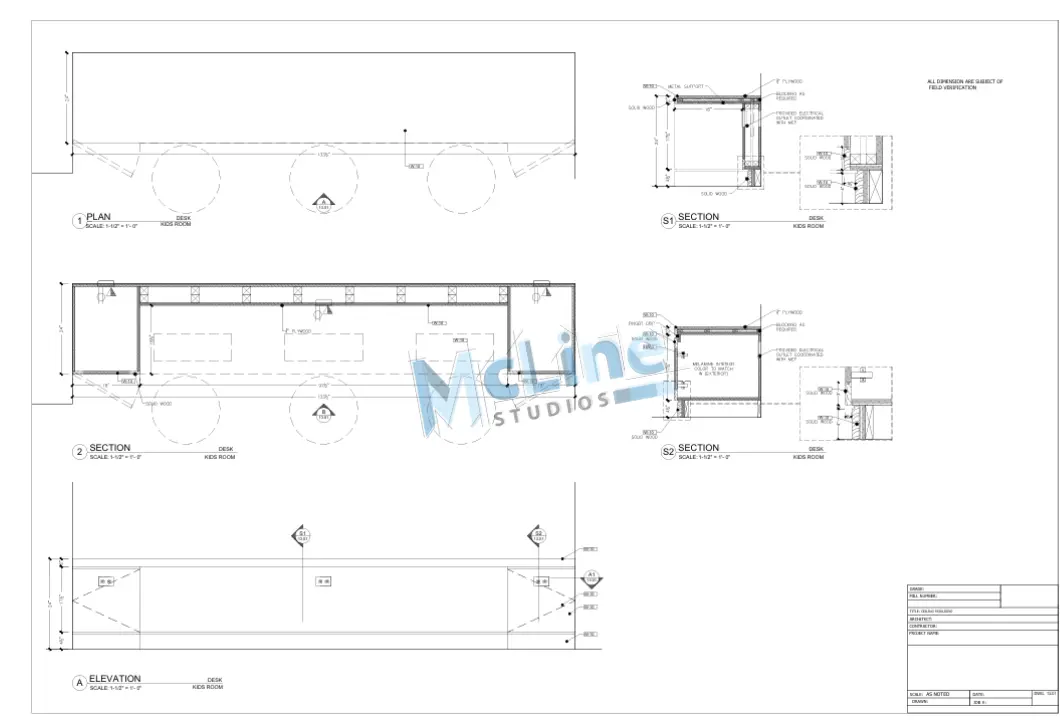 Millwork Drafting