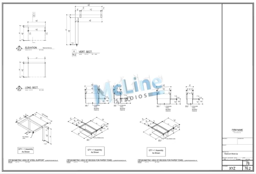 Casework Shop Drawings