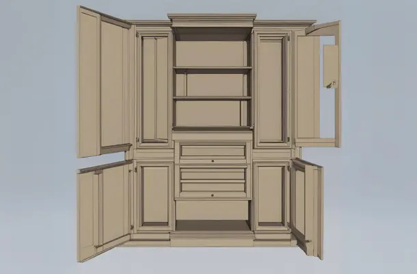 3D CAD Models Of Millwork