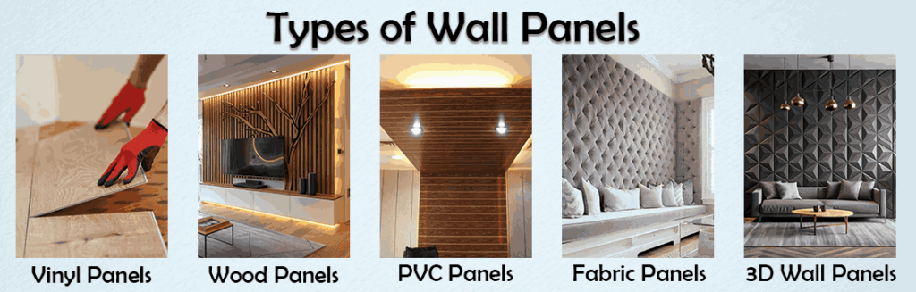 Type of Wall panels