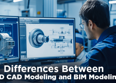 Differences Between 3D CAD Modeling and 3D BIM