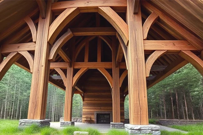 Timber Frame Shop Drawing Services
