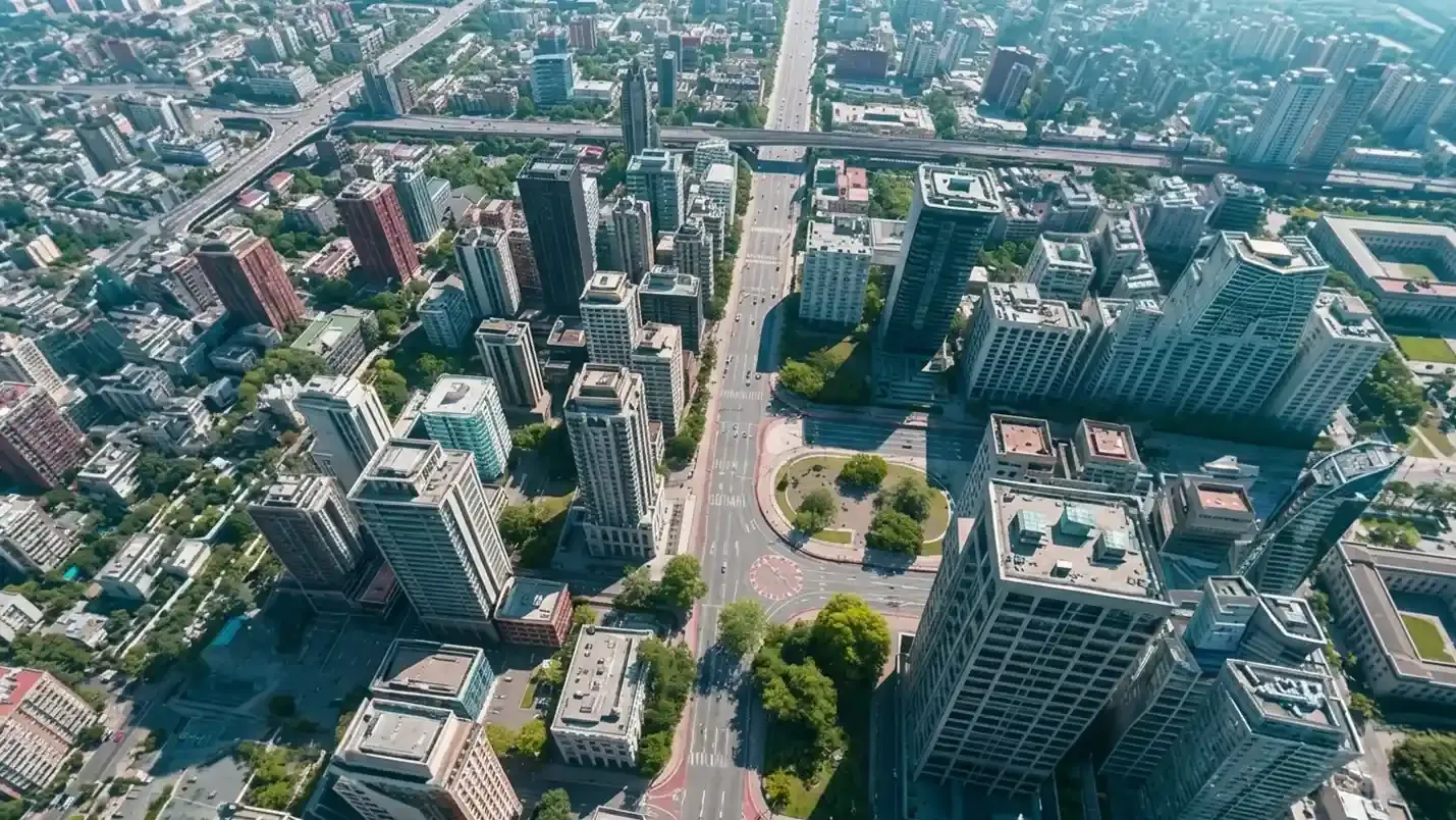 aerial 3d rendering