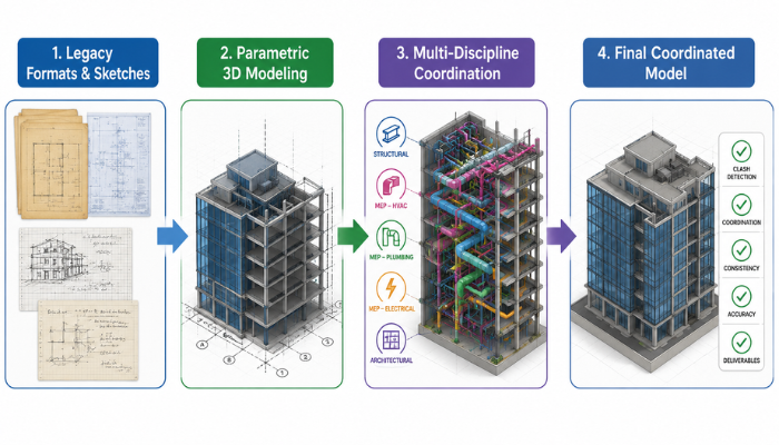 Revit BIM Modeling Services