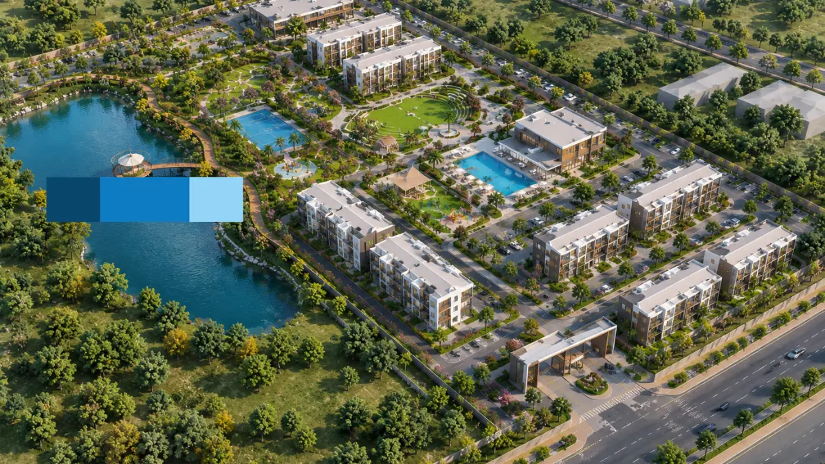 3D Site Plan Rendering