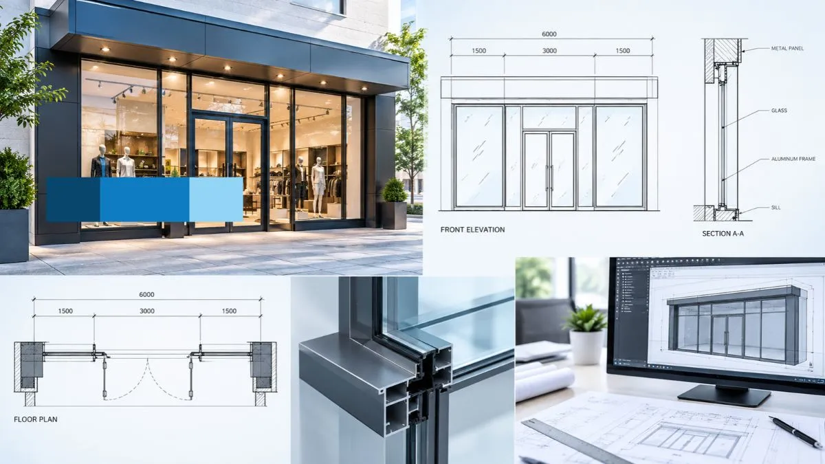 Storefront Shop Drawings